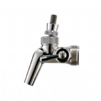 Flow Control Full Stainless Steel Draft Beer Faucet