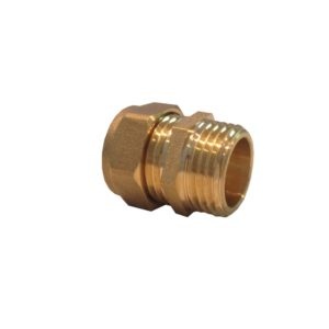COUPLER BRASS CXMI 15MMX1/2