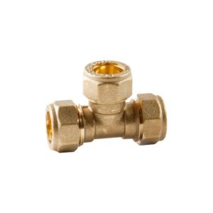 TEE BRASS CXCXC 15X15X15MM